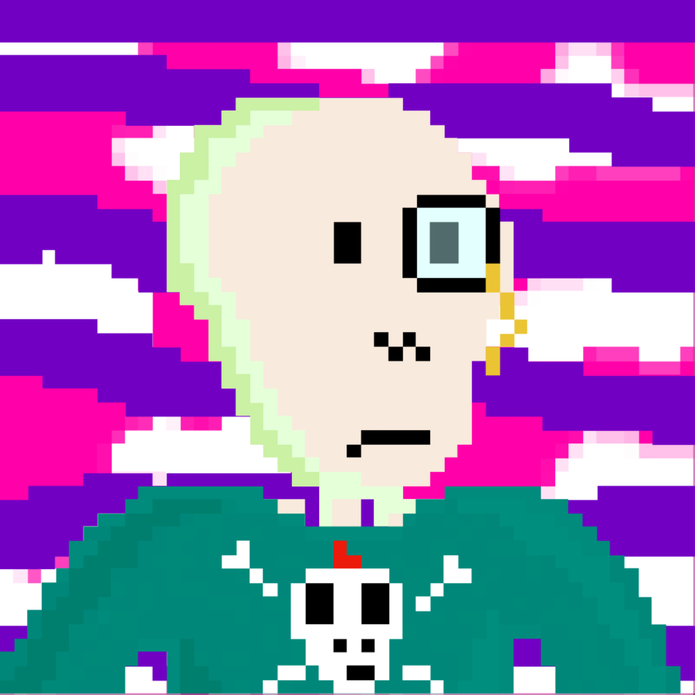 PIXEL SKULLETTI 1 #141