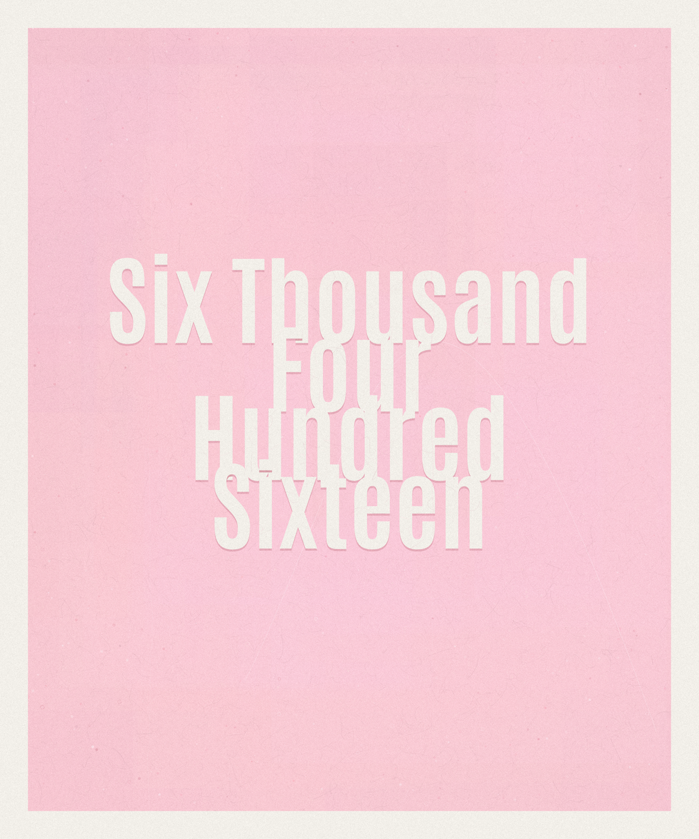 Count #6416