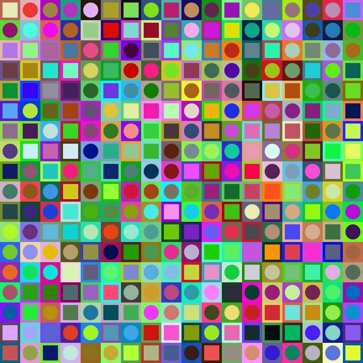 Square Dot Composition #83