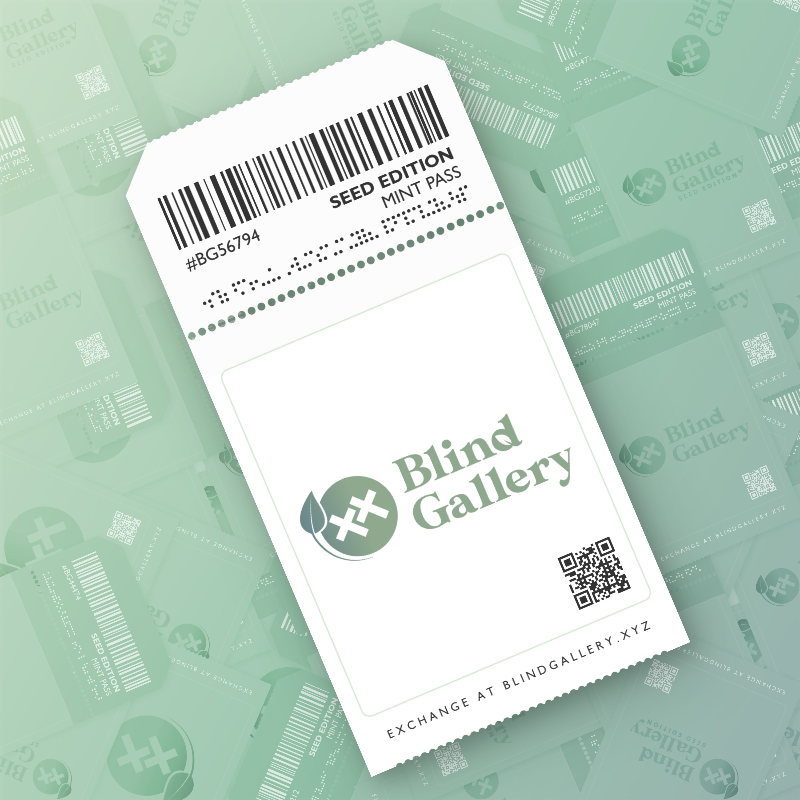 Blind Gallery Mint Pass (Seed Edition) #101