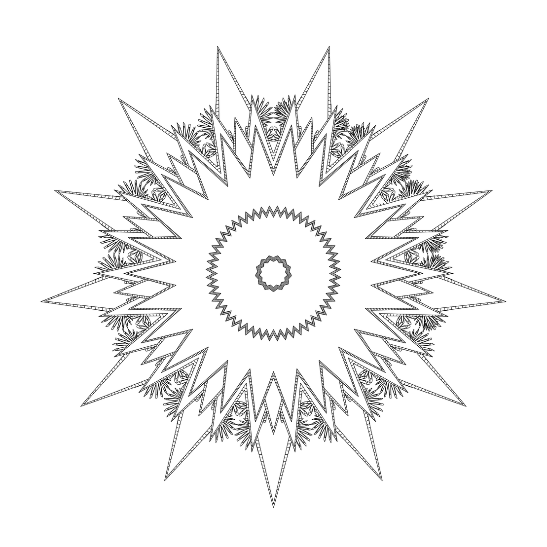 LL21 Mandala #741