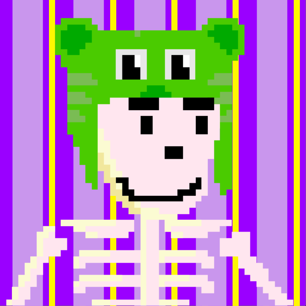 PIXEL SKULLETTI 1 #176