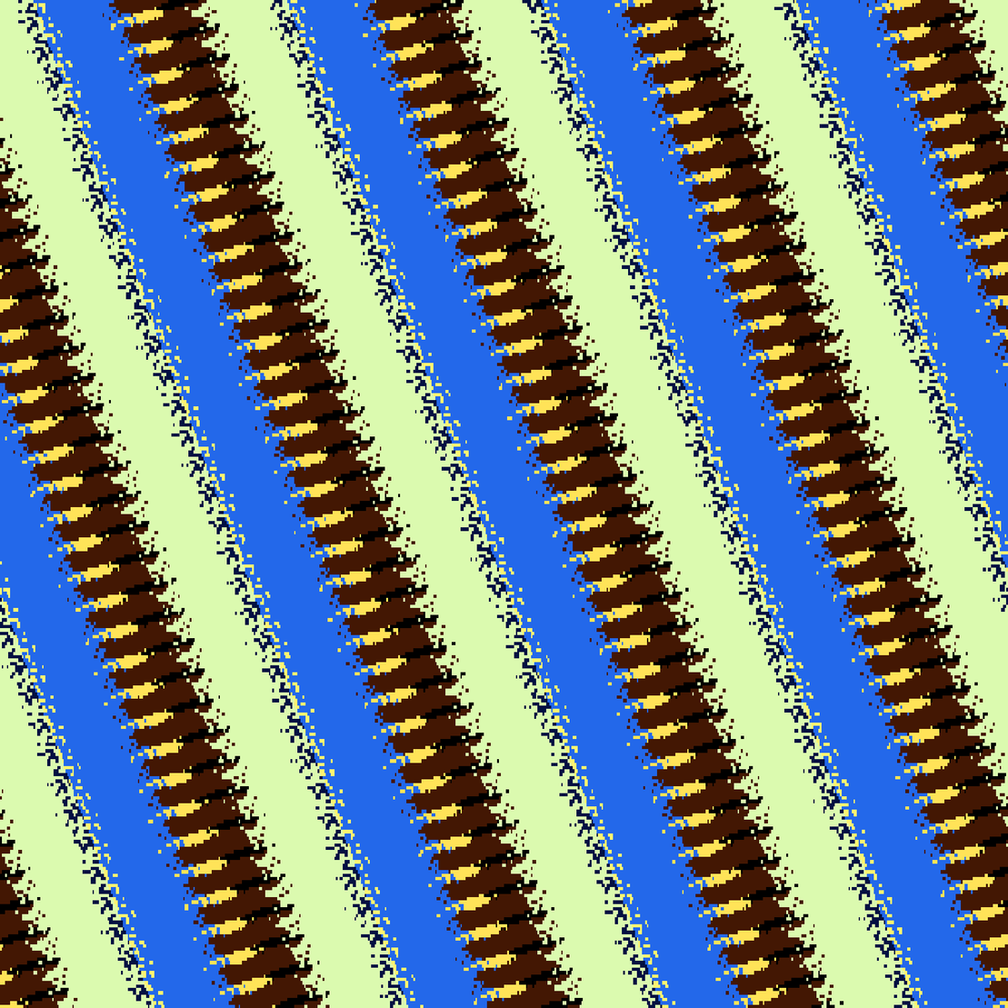 Dithered Stripes #7