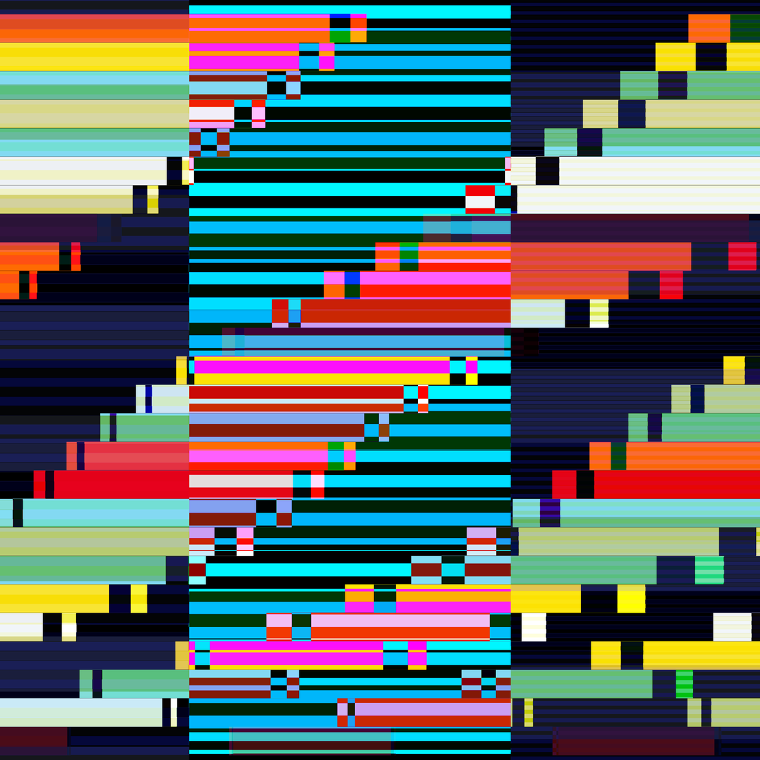 Glitchometry Stripes #38