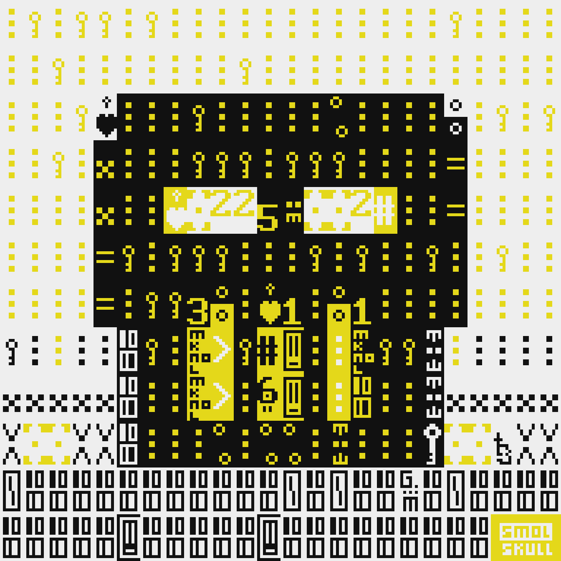 ASCII-SMOLSKULL #294