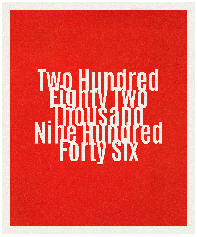 Count #282946