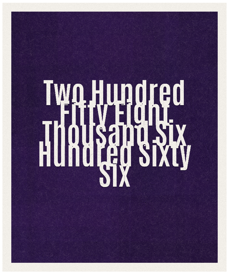 Count #258666