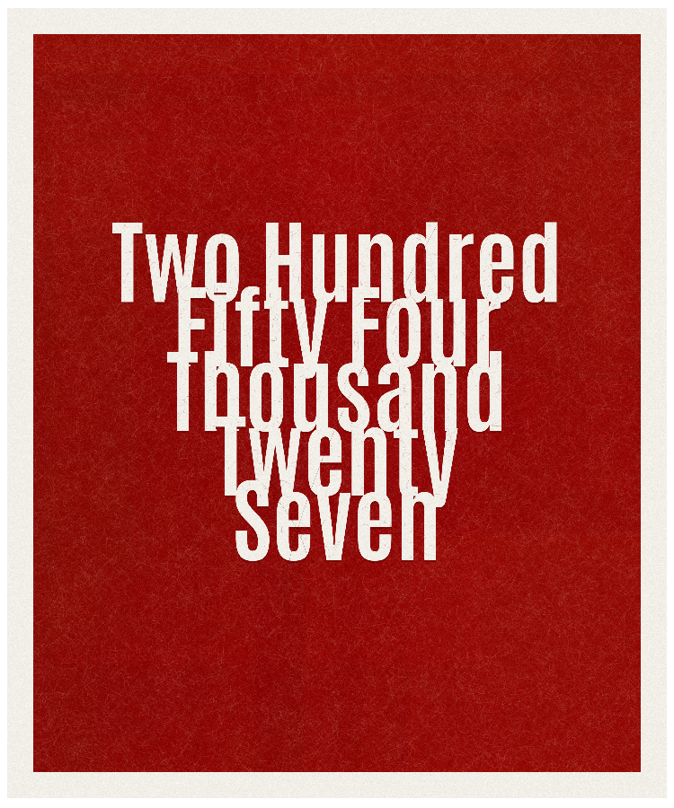 Count #254027