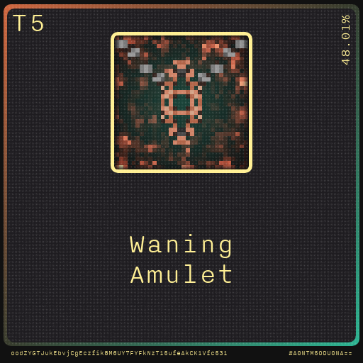 Gear for your quests - Amulet #8