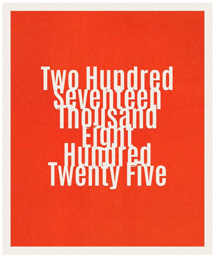 Count #217825