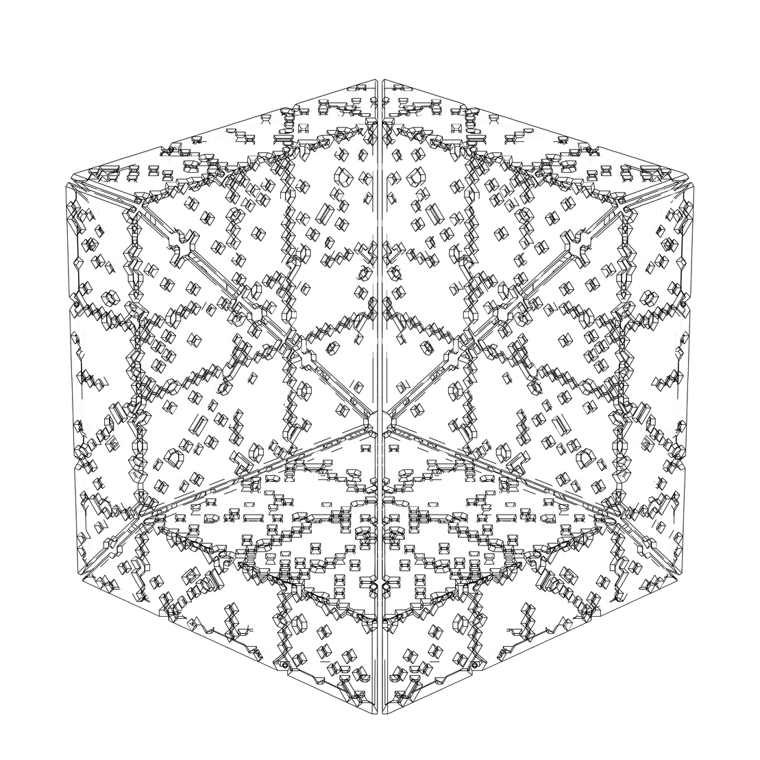 LL21 Alien Art Cube #355