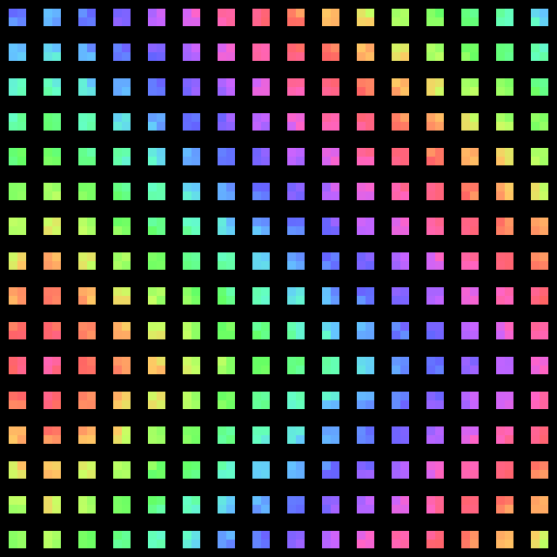 Animated RGB Squares #7