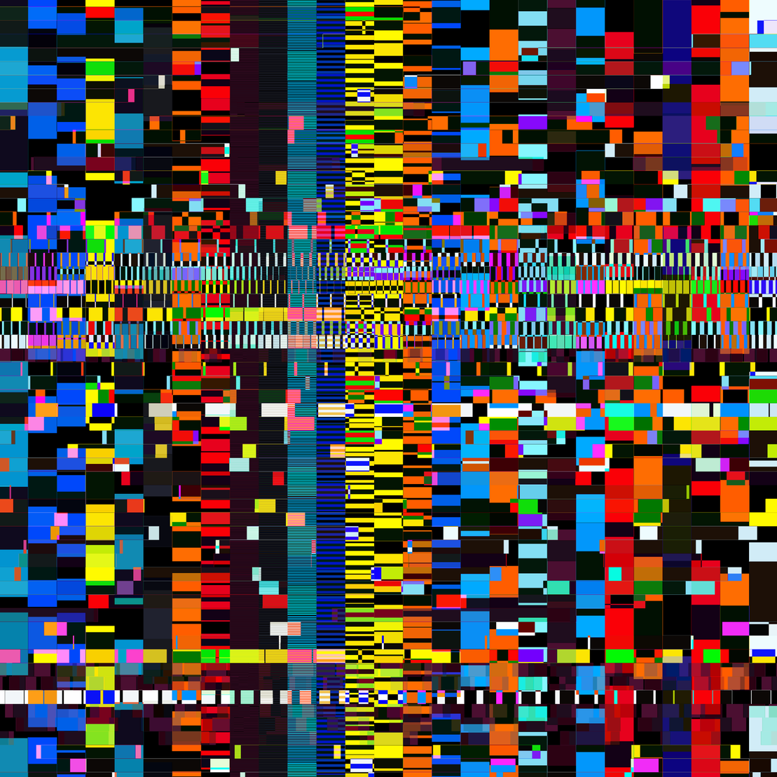 Glitchometry Stripes #82