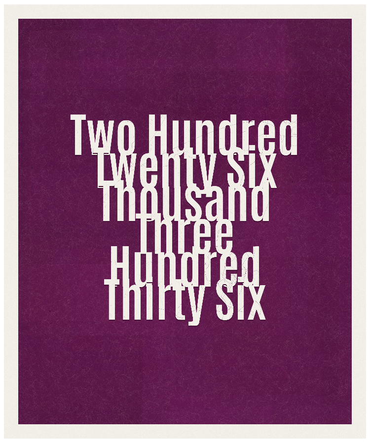 Count #226336
