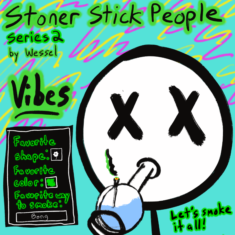 Stoner Stick People Series 2 #37