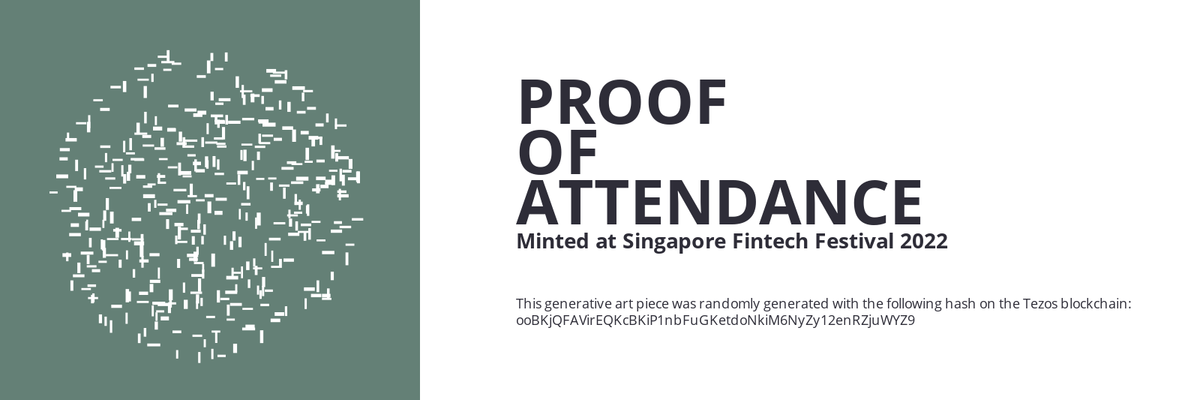 SFF2022 Proof of Attendance Token #1134