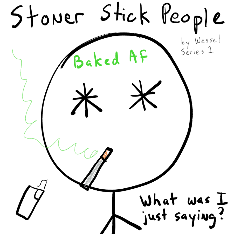 Stoner Stick People #122