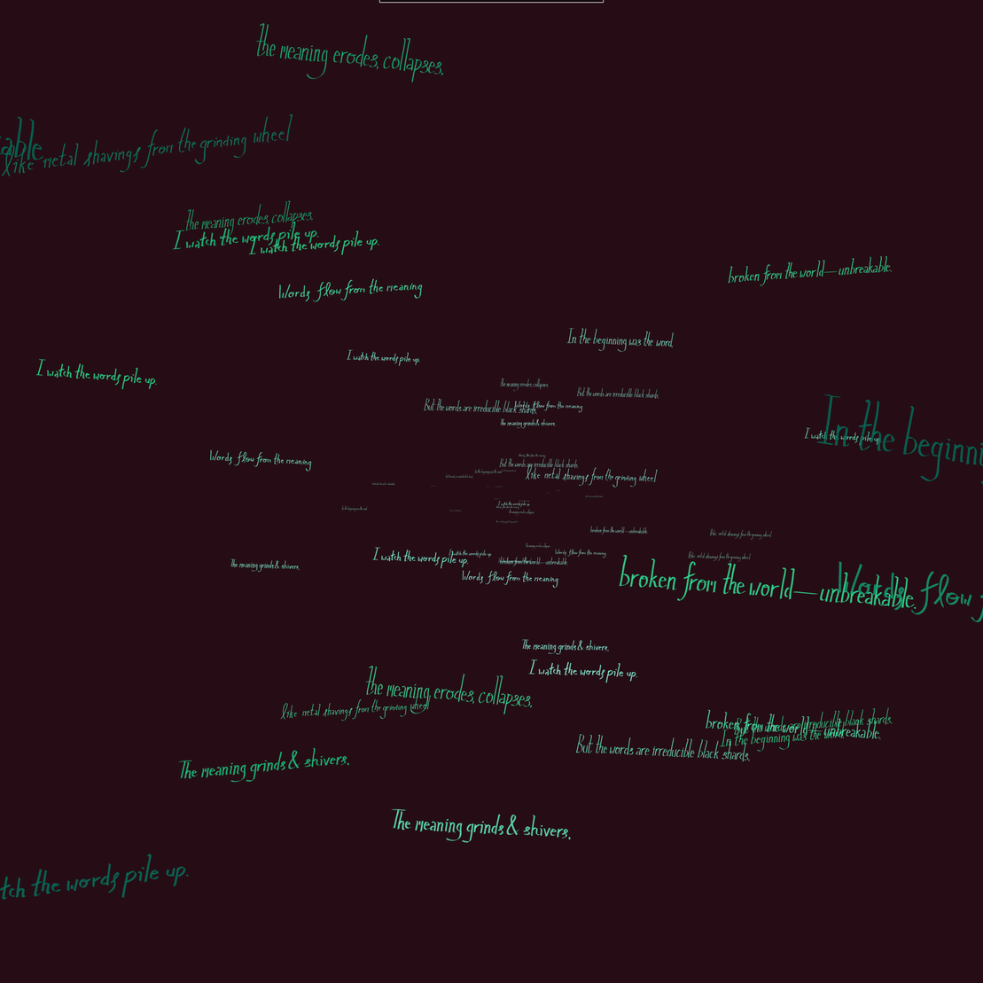 Wordflow #34