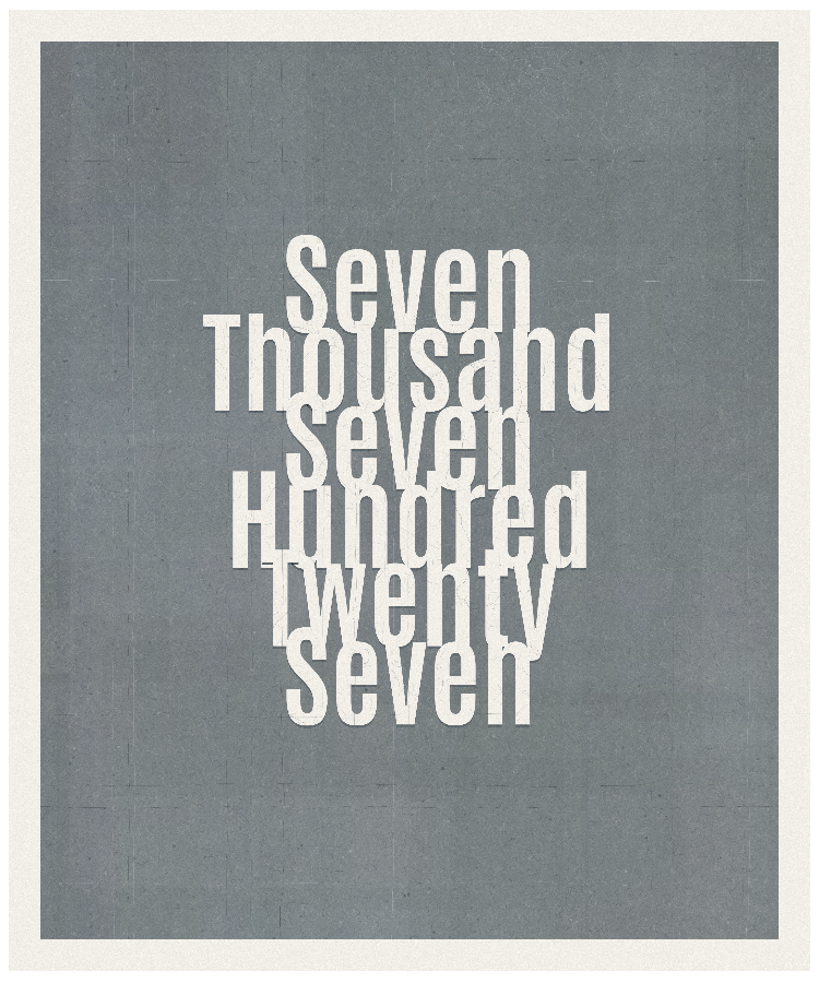 Count #7727