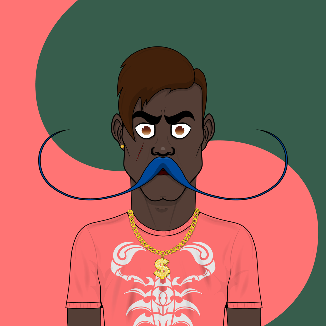 Mustachioed #237
