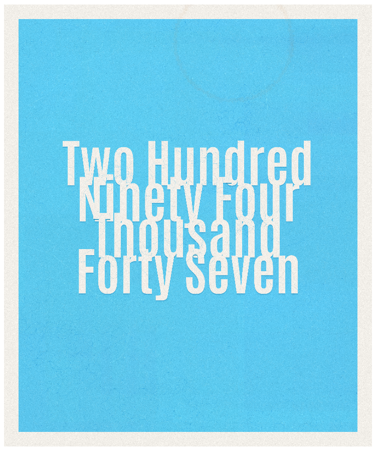 Count #294047