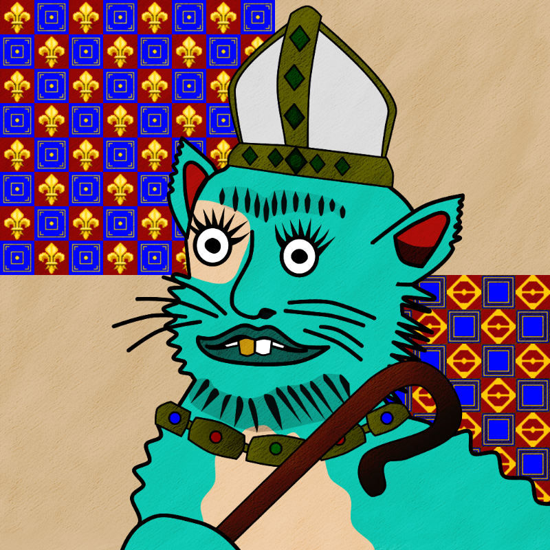 Famous Medieval Cat #113