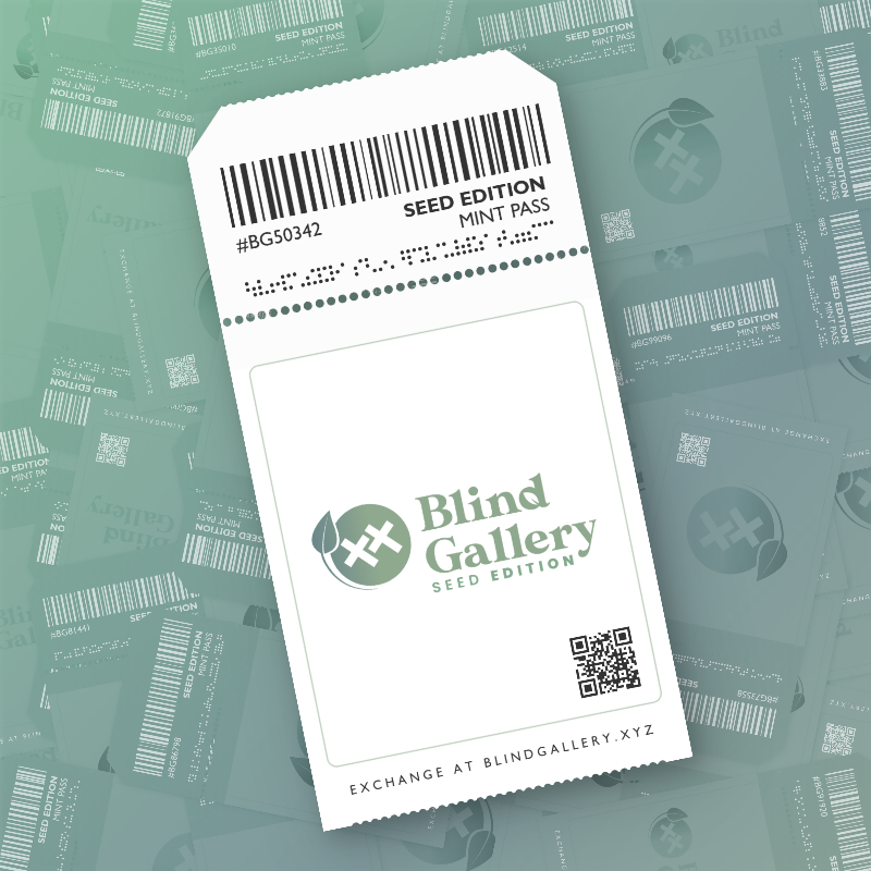 Blind Gallery Mint Pass (Seed Edition) #723