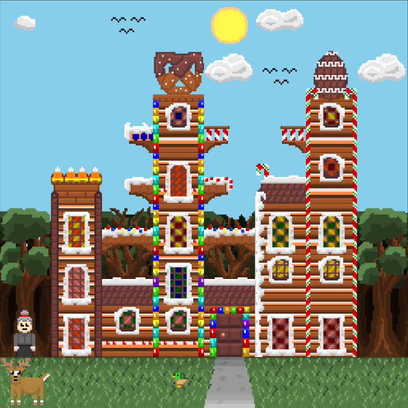 2D Mansion Candy House #23