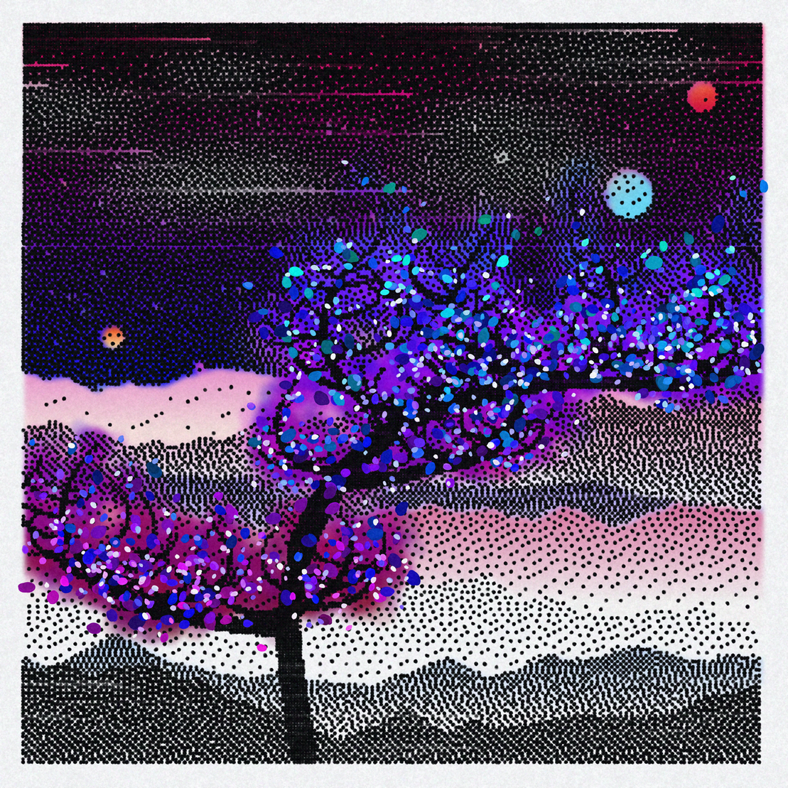 Dithered Branches #101