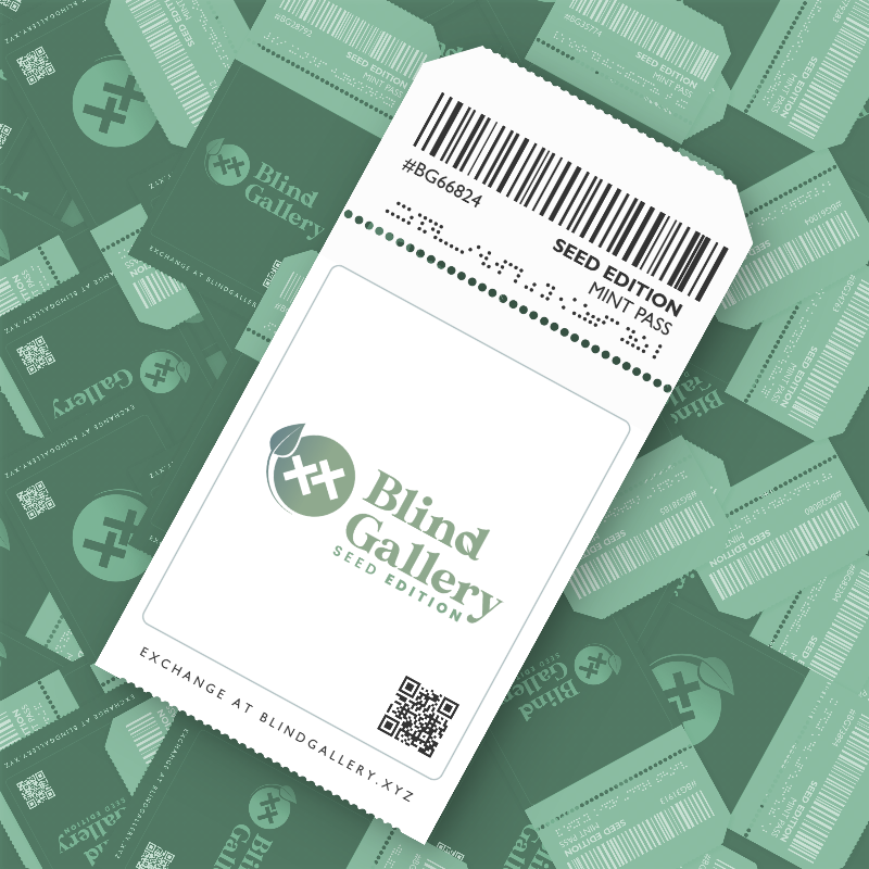 Blind Gallery Mint Pass (Seed Edition) #777