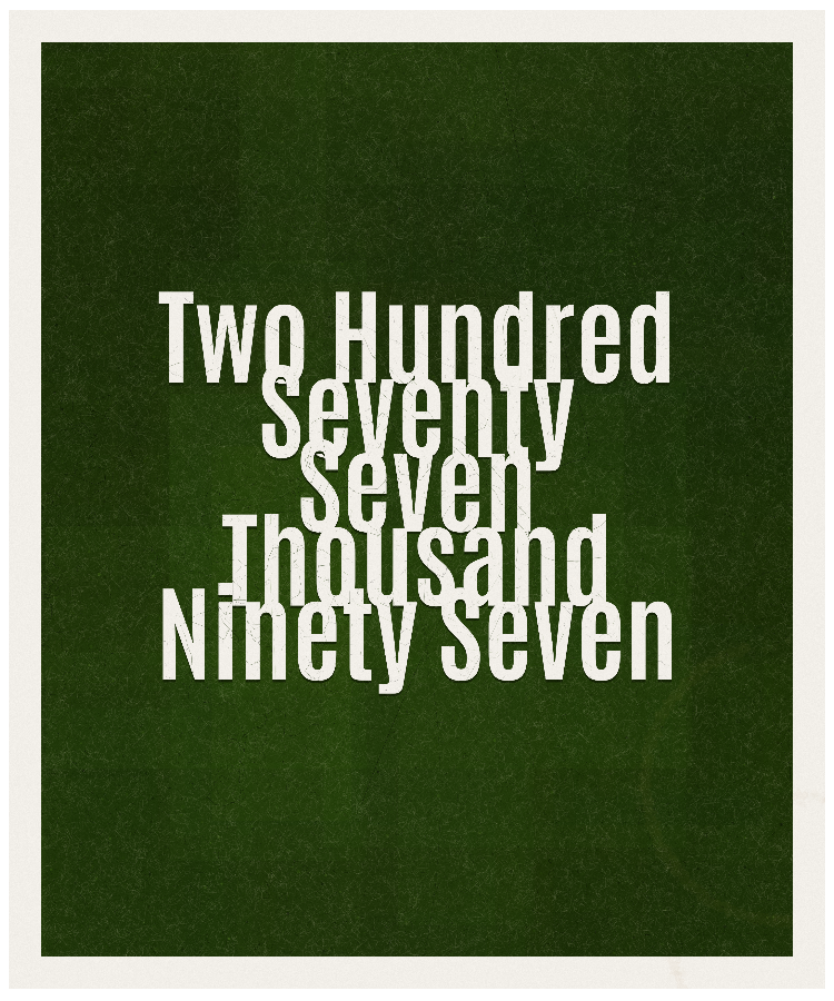 Count #277097
