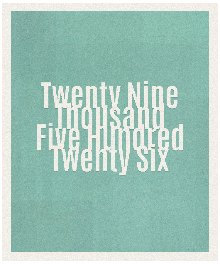 Count #29526