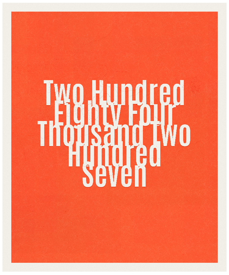 Count #284207