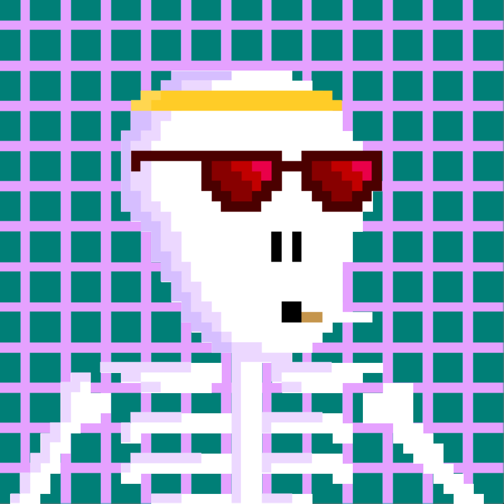 PIXEL SKULLETTI 1 #184