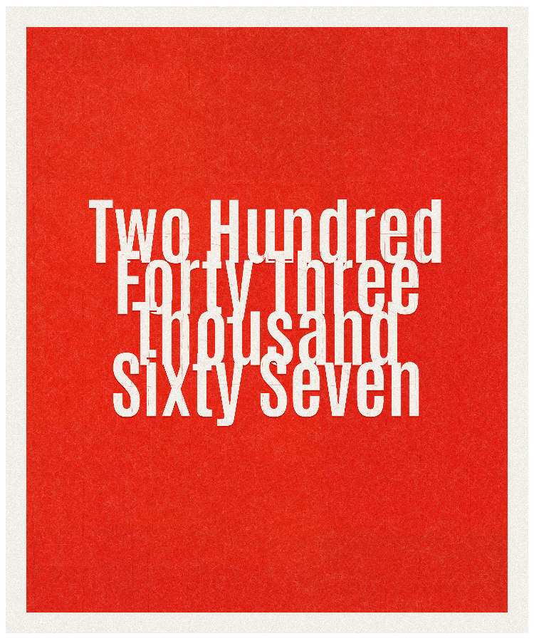 Count #243067