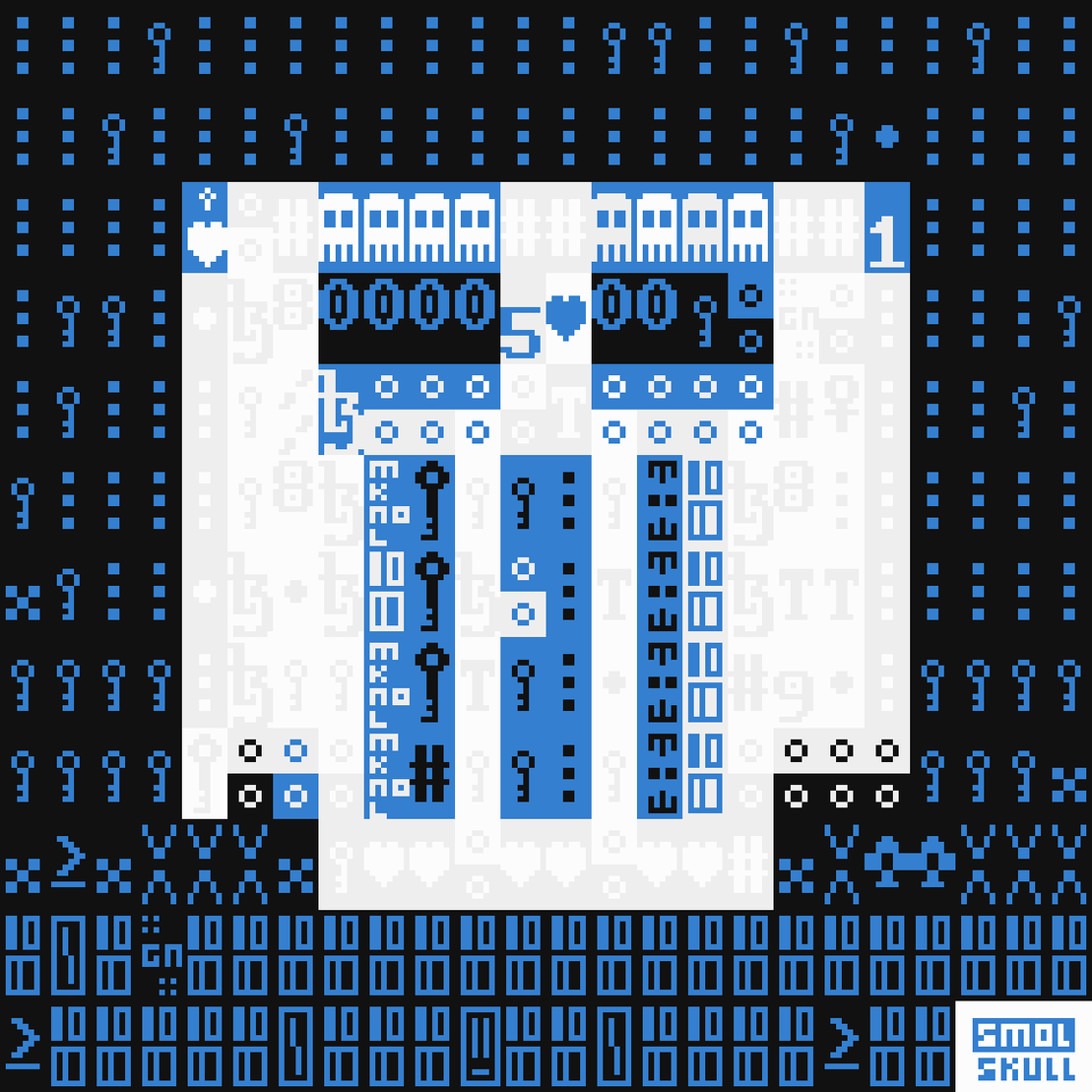 ASCII-SMOLSKULL #421