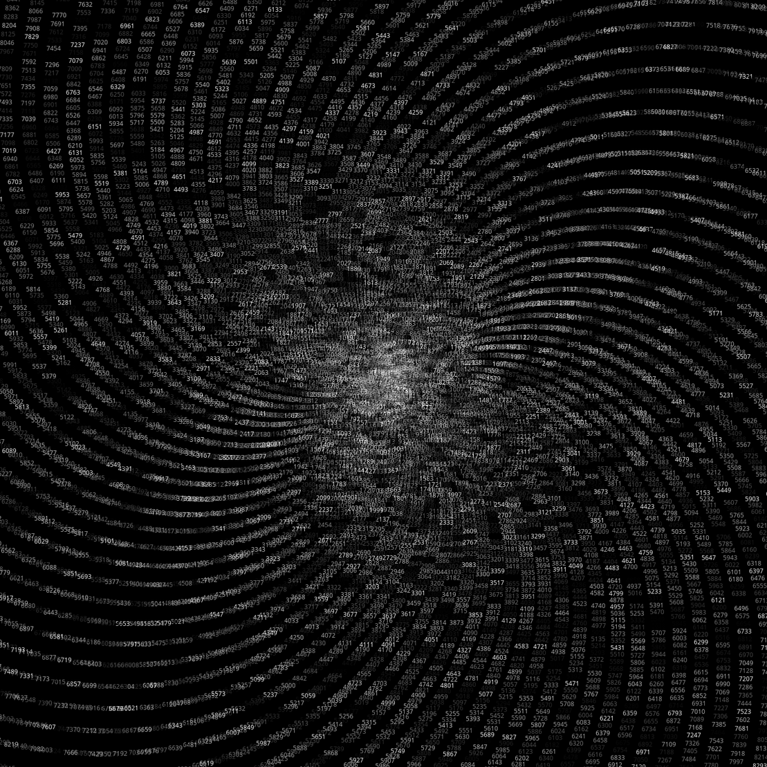 Polar Plot of Numbers #1