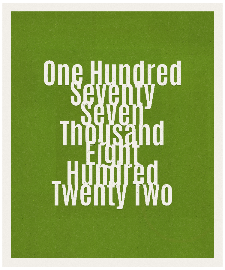 Count #177822