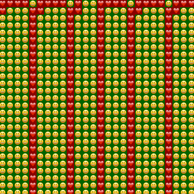 Elementary Cellular Emoji Automata #854