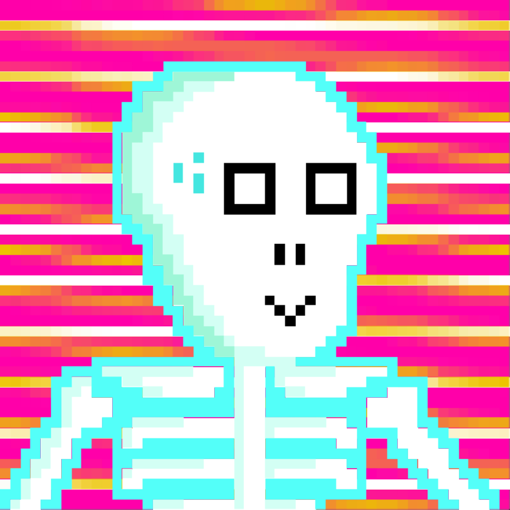 PIXEL SKULLETTI 1 #227