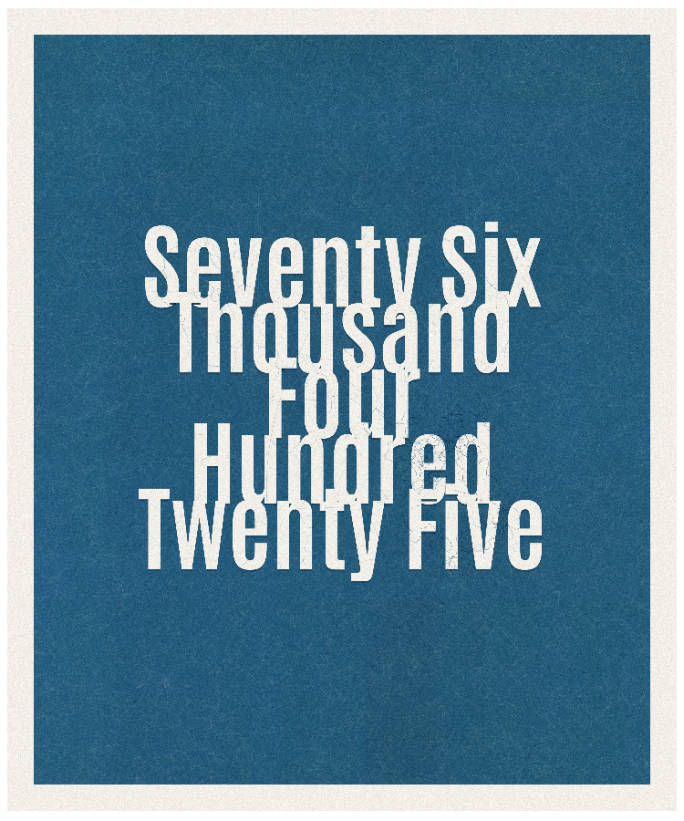 Count #76425