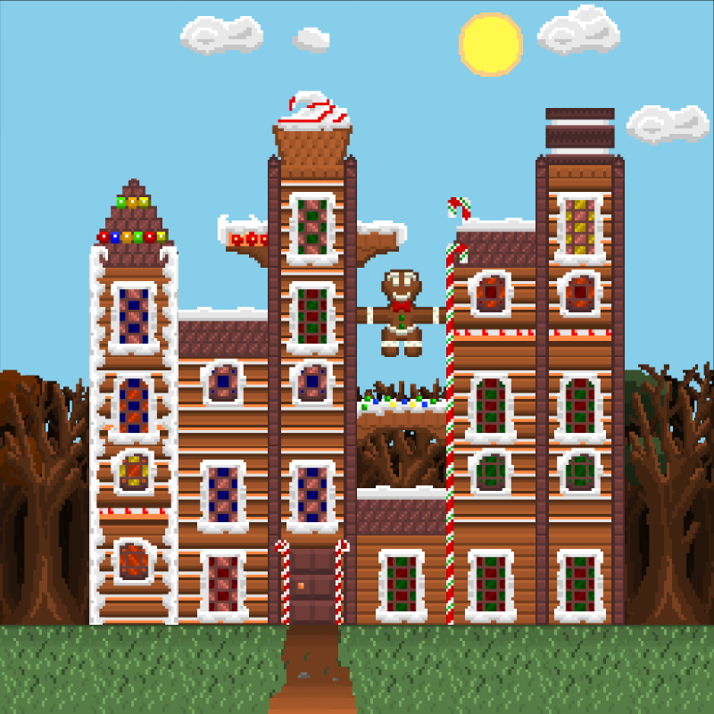 2D Mansion Candy House #11