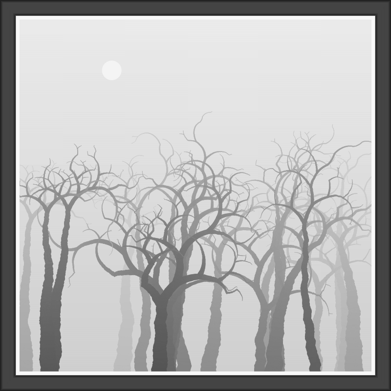 The Foggy Trees #148