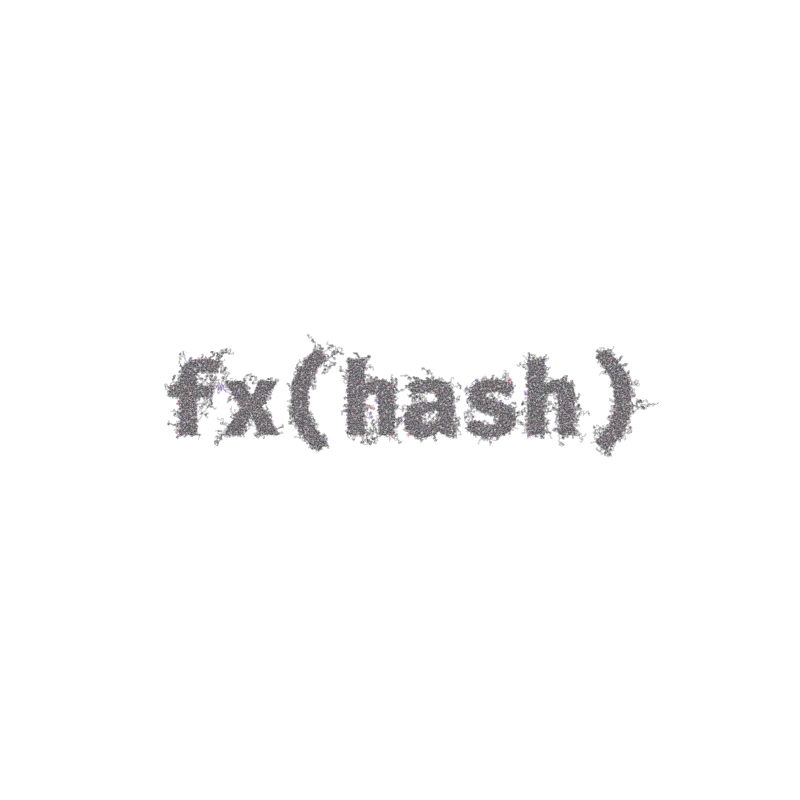 FXHASH Generative Logo #757