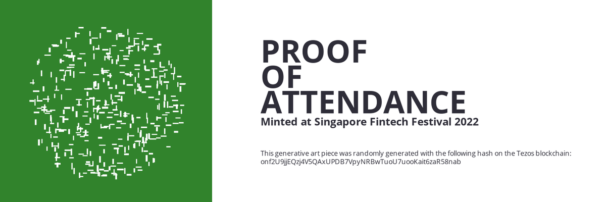 SFF2022 Proof of Attendance Token #1289