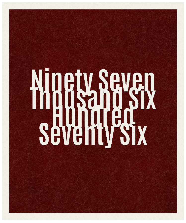 Count #97676