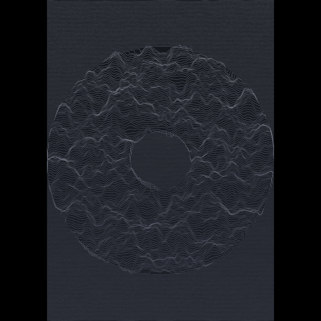 Waves Circle (For Plotter) #23