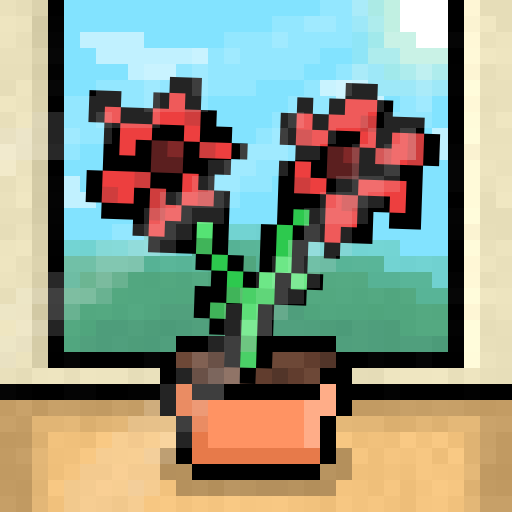 Pixel Flowers #28