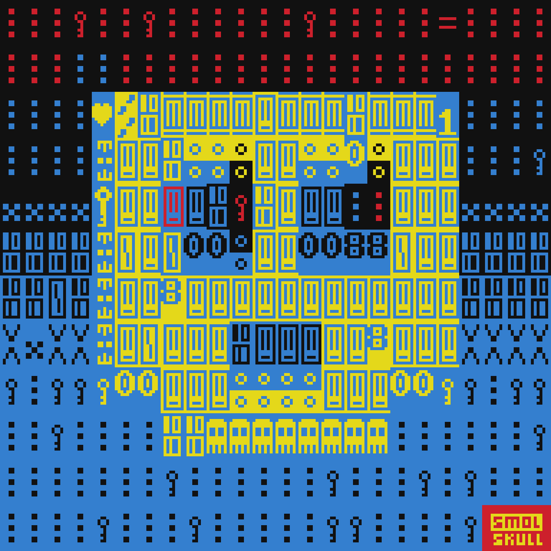 ASCII-SMOLSKULL #69