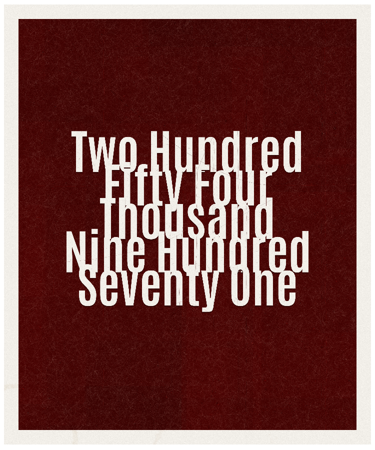 Count #254971